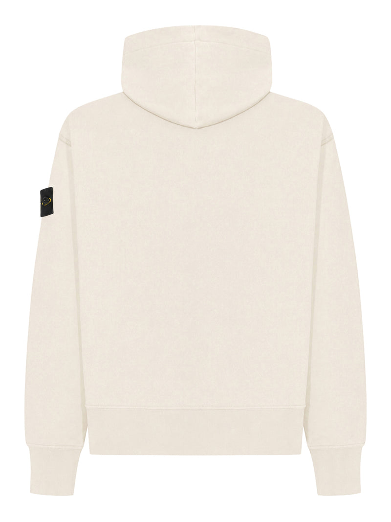Stone Island Men Cotton Zip-Up Hoodie STONE ISLAND