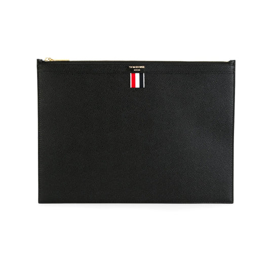 Thom Browne Black Laptop Bags & Briefcases Men THOM BROWNE