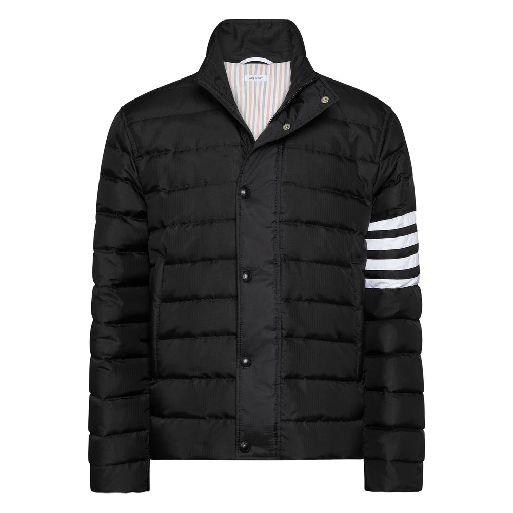 Thom Browne Black Jackets - Padded & Down Jackets Men THOM BROWNE