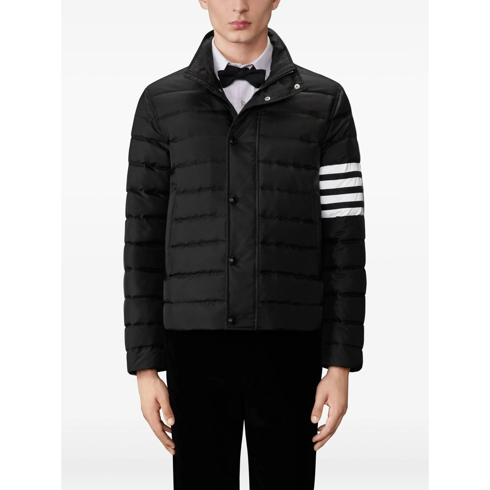 Thom Browne Black Jackets - Padded & Down Jackets Men THOM BROWNE