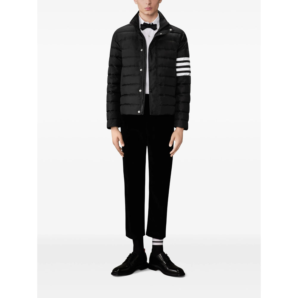 Thom Browne Black Jackets - Padded & Down Jackets Men THOM BROWNE