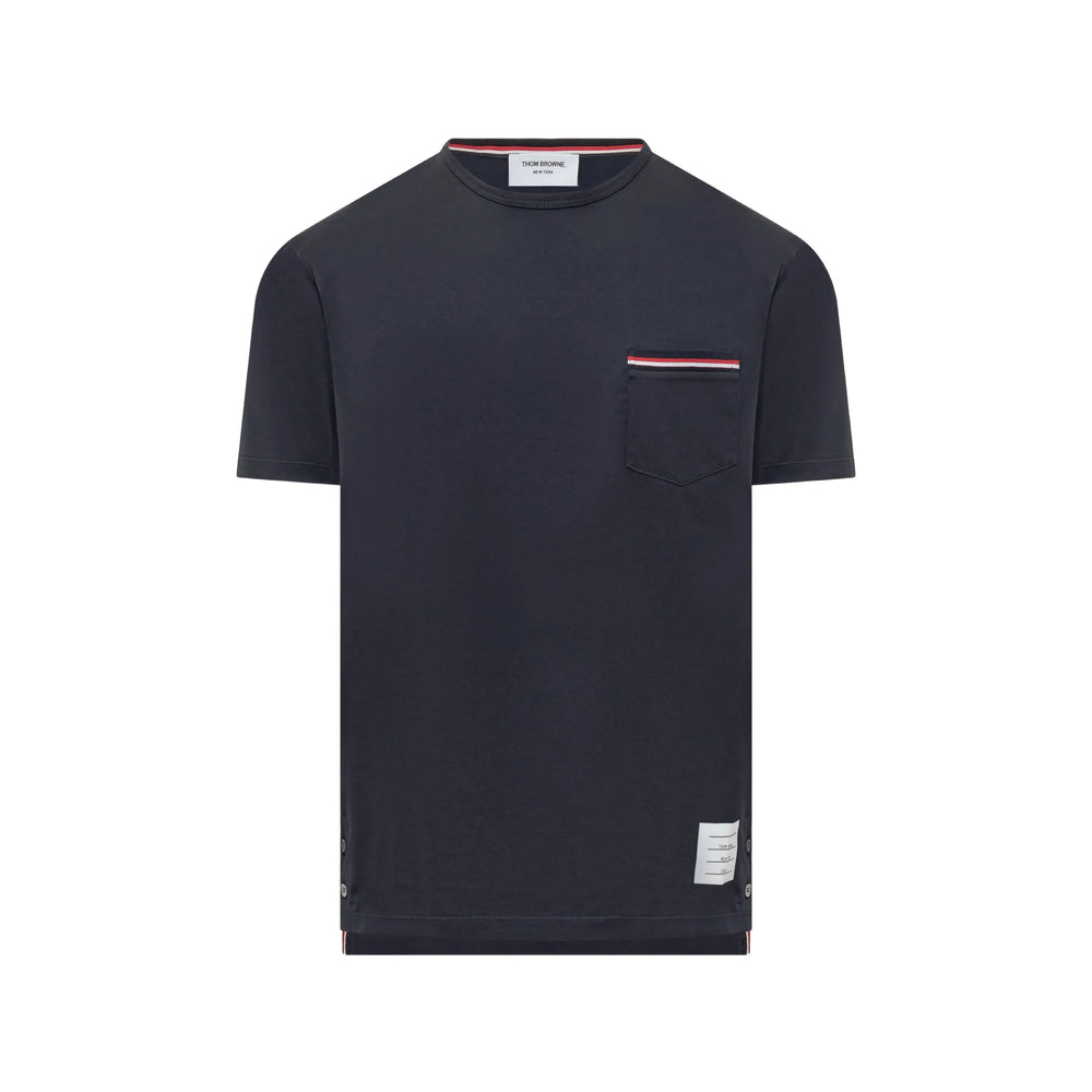 Thom Browne Blue T-Shirts & Vests - T-Shirts Men THOM BROWNE