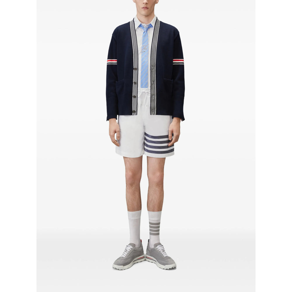 Thom Browne Blue Sweaters & Knitwear - Cardigans Men THOM BROWNE