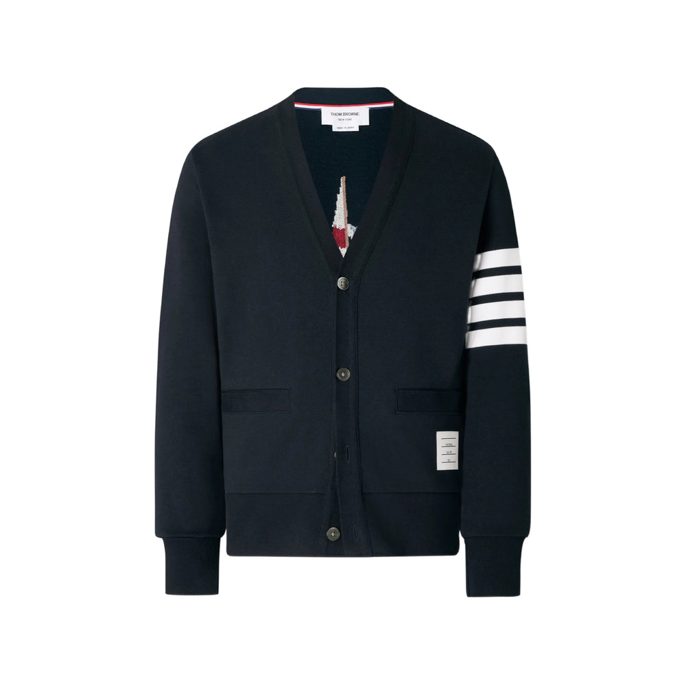 Thom Browne Blue Sweaters & Knitwear - Cardigans Men THOM BROWNE