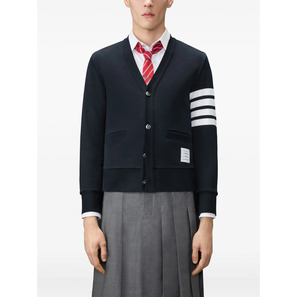 Thom Browne Blue Sweaters & Knitwear - Cardigans Men THOM BROWNE