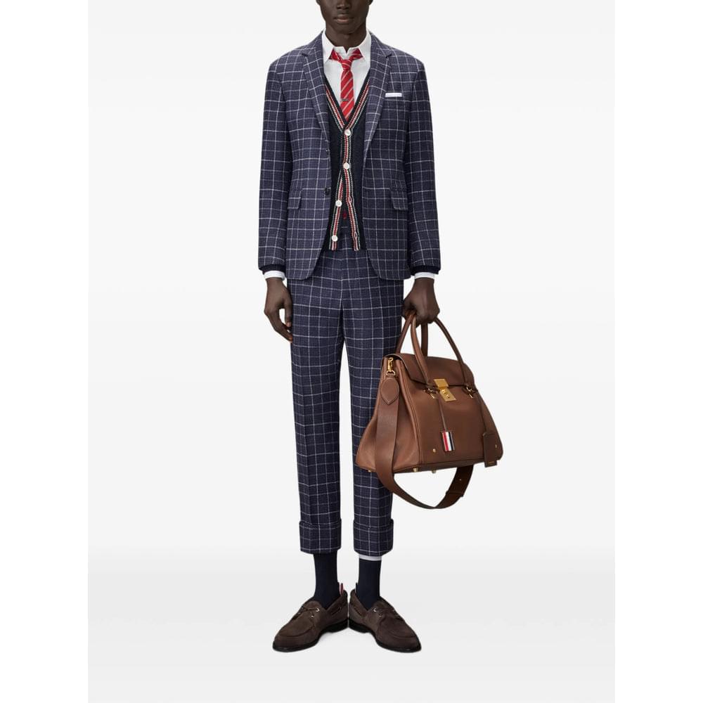 Thom Browne Blue Sweaters & Knitwear - Cardigans Men THOM BROWNE