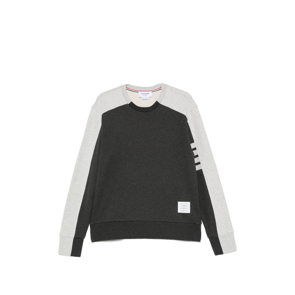 Thom Browne Grey Sweaters & Knitwear - Sweatshirts Men THOM BROWNE