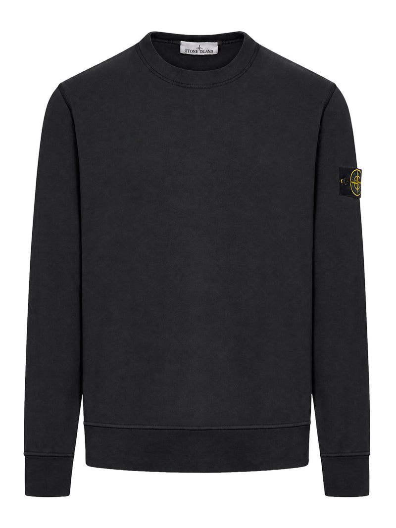 Stone Island Men Crewneck Cotton Sweatshirt STONE ISLAND