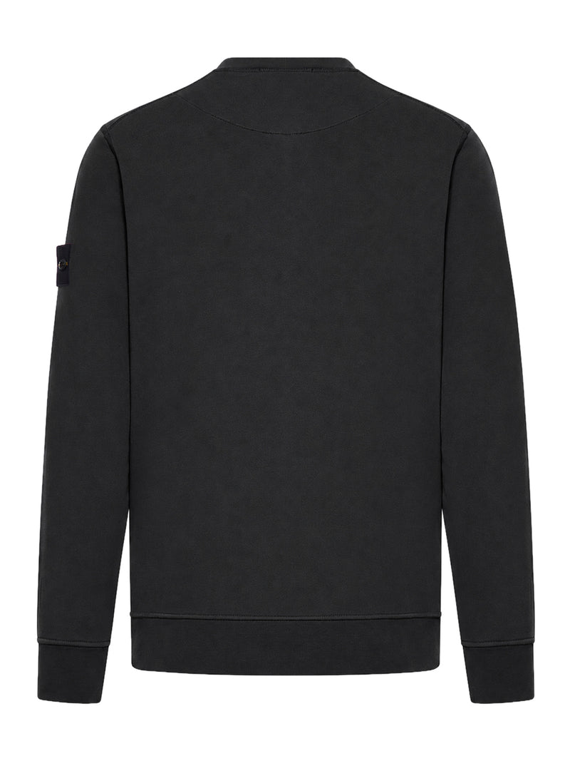 Stone Island Men Crewneck Cotton Sweatshirt STONE ISLAND