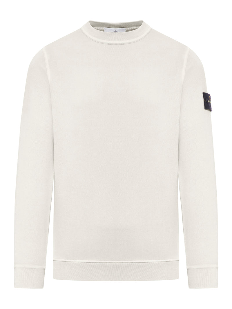 Stone Island Men Cotton Crew-Neck Sweatshirt STONE ISLAND