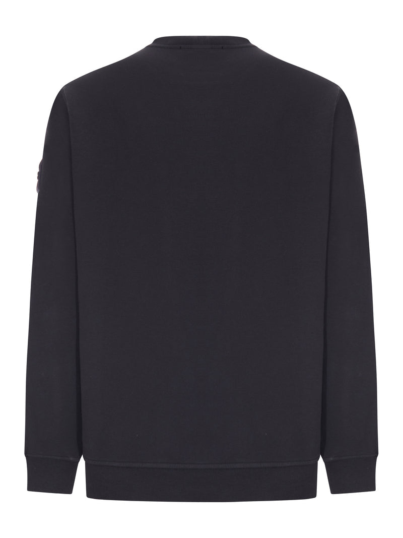 Stone Island Men Crew Neck Sweatshirt In Stretch Cotton STONE ISLAND