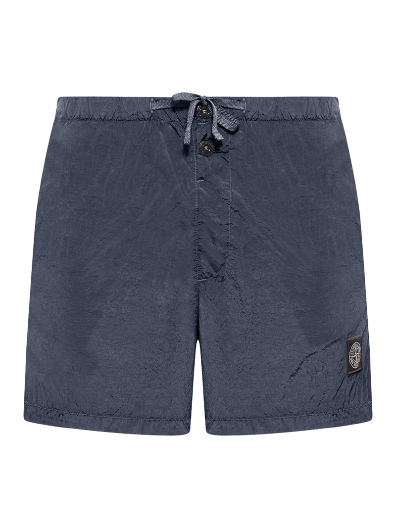 Stone Island Men Compass Logo Swimsuit STONE ISLAND
