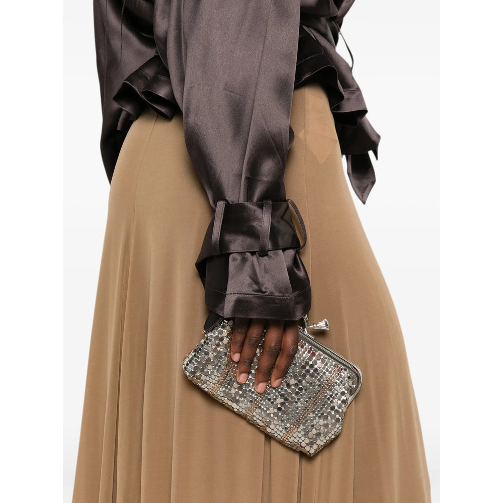 Anya Hindmarch Silver Clutch Bags Women ANYA HINDMARCH