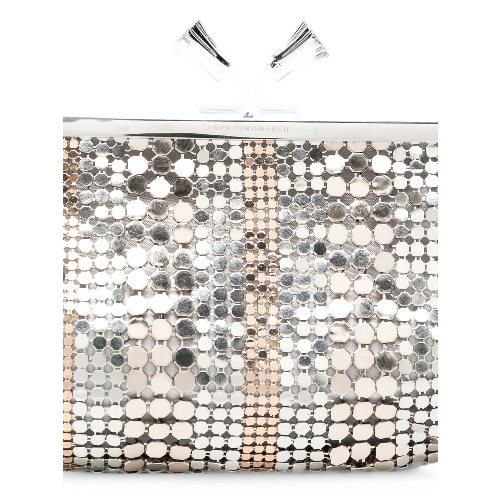 Anya Hindmarch Silver Clutch Bags Women ANYA HINDMARCH