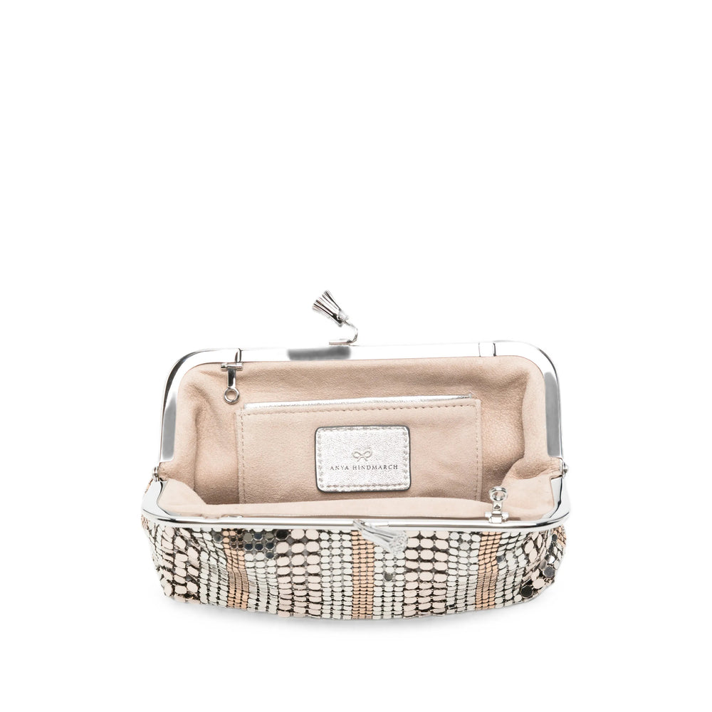 Anya Hindmarch Silver Clutch Bags Women ANYA HINDMARCH
