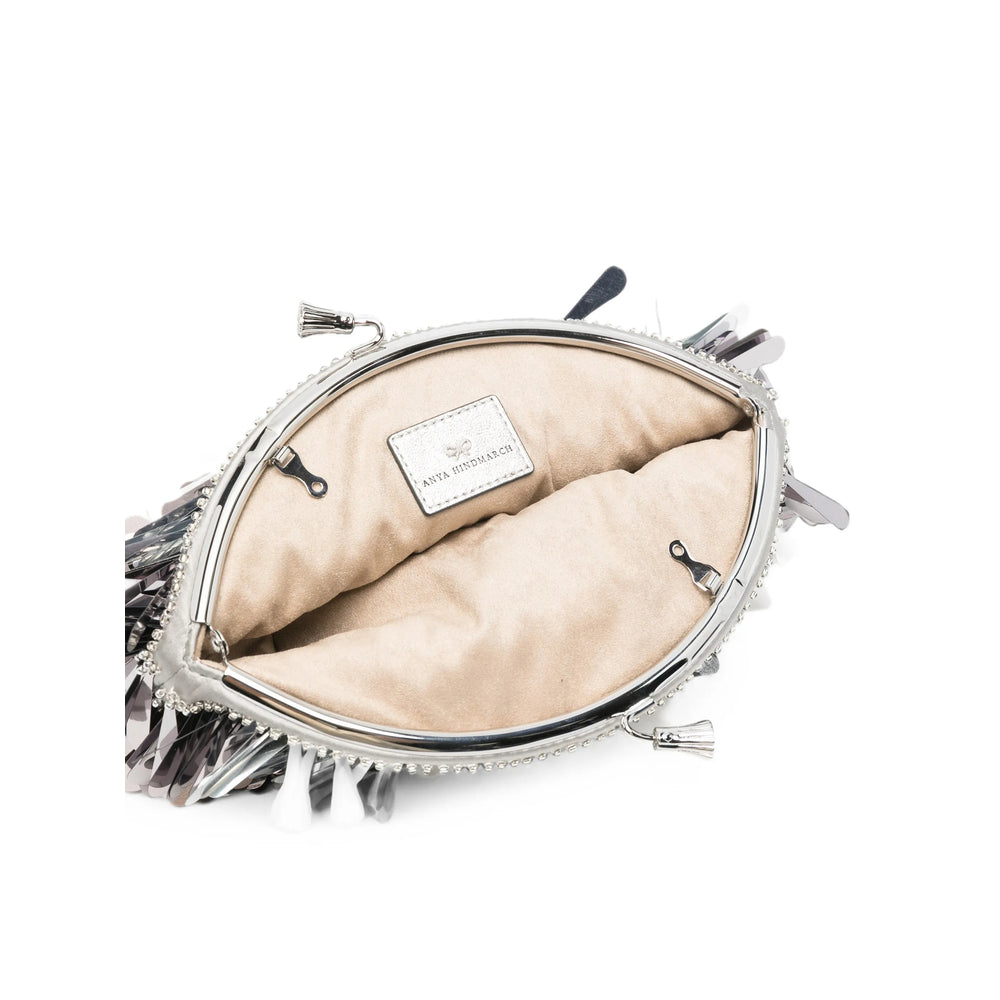 Anya Hindmarch Black Clutch Bags Women ANYA HINDMARCH