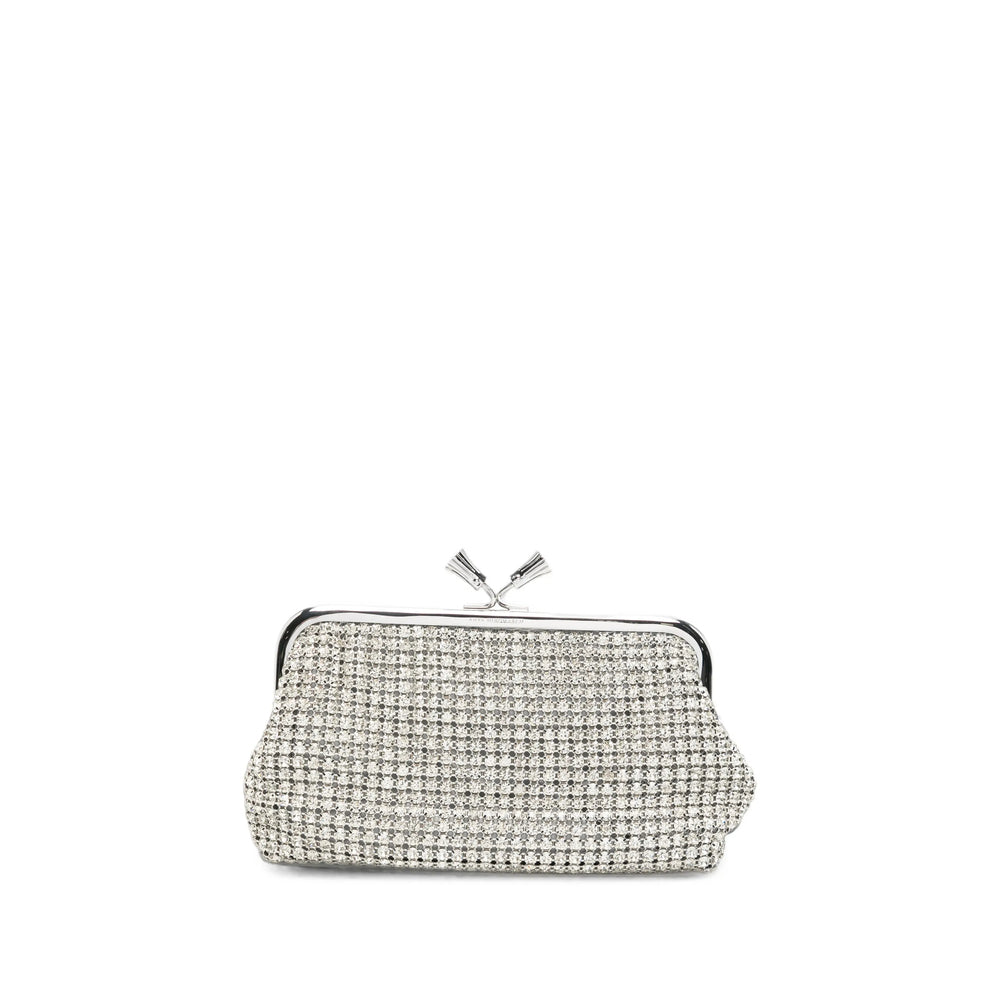 Anya Hindmarch Silver Clutch Bags Women ANYA HINDMARCH