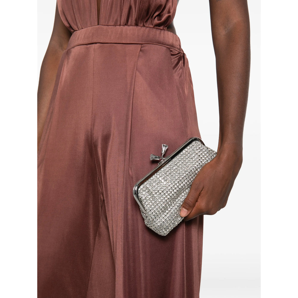Anya Hindmarch Silver Clutch Bags Women ANYA HINDMARCH