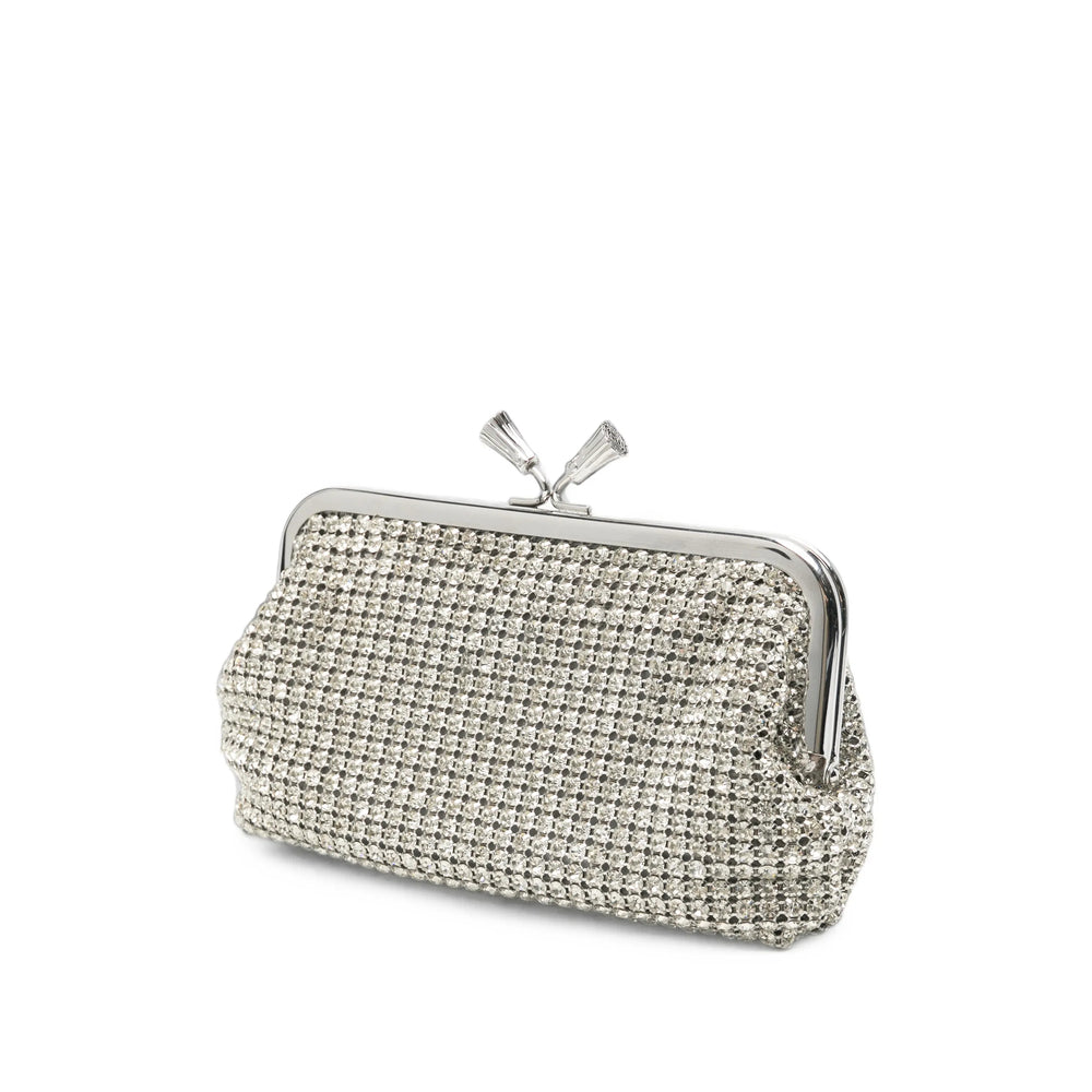 Anya Hindmarch Silver Clutch Bags Women ANYA HINDMARCH