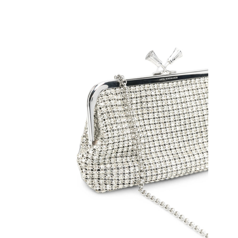 Anya Hindmarch Silver Clutch Bags Women ANYA HINDMARCH