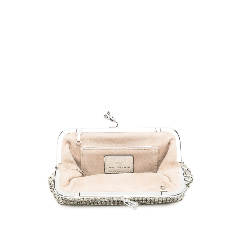 Anya Hindmarch Silver Clutch Bags Women ANYA HINDMARCH