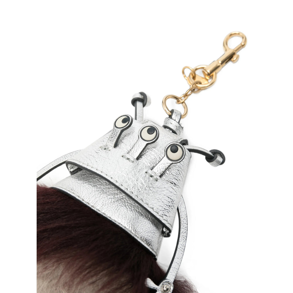 Anya Hindmarch Silver Keyrings & Chains Women ANYA HINDMARCH