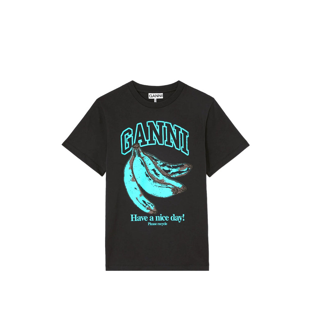 Ganni Grey Tops - T-Shirts & Jerseys Women GANNI