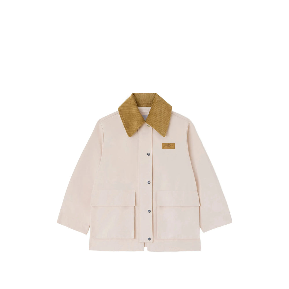 Ganni Neutrals Jackets - Oversized Jackets Women GANNI