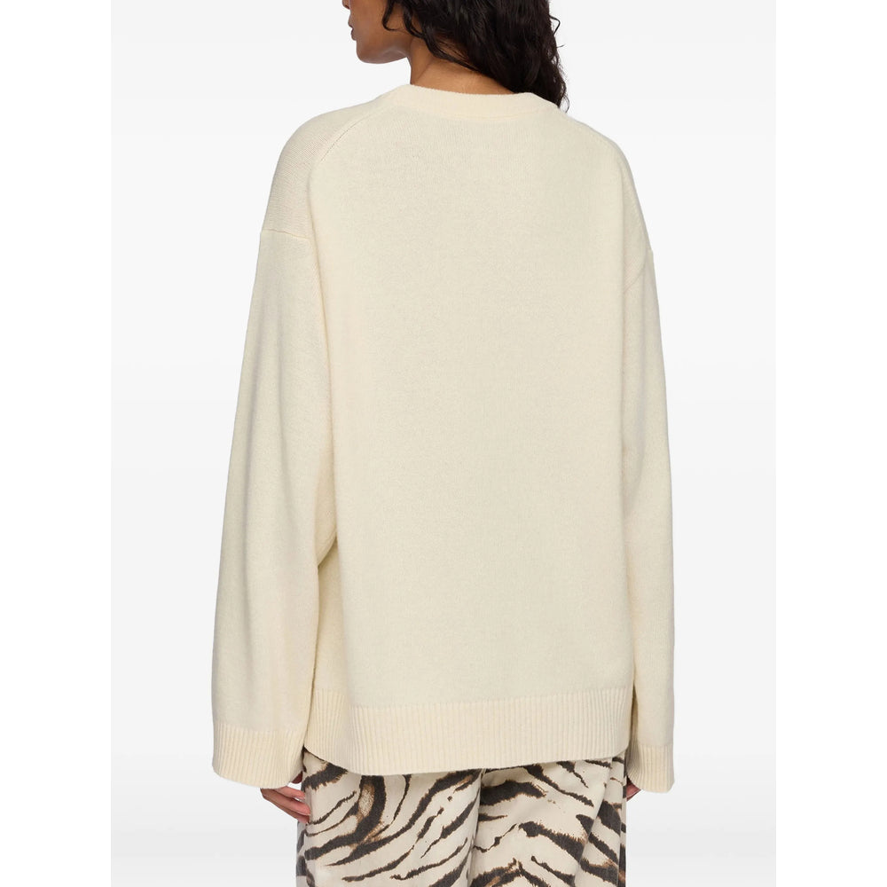 Ganni Neutrals Knitwear - Jumpers Women GANNI