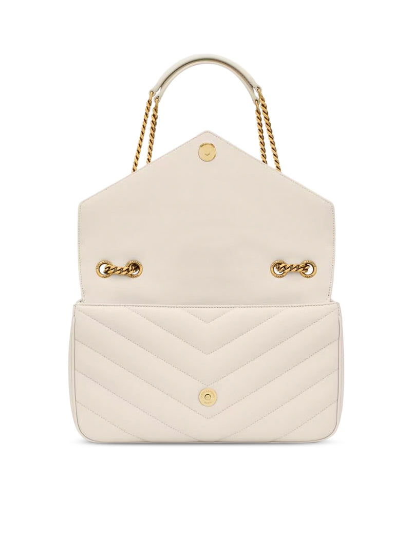 Saint Laurent Women Loulou Medium In Quilted Lambskin SAINT LAURENT