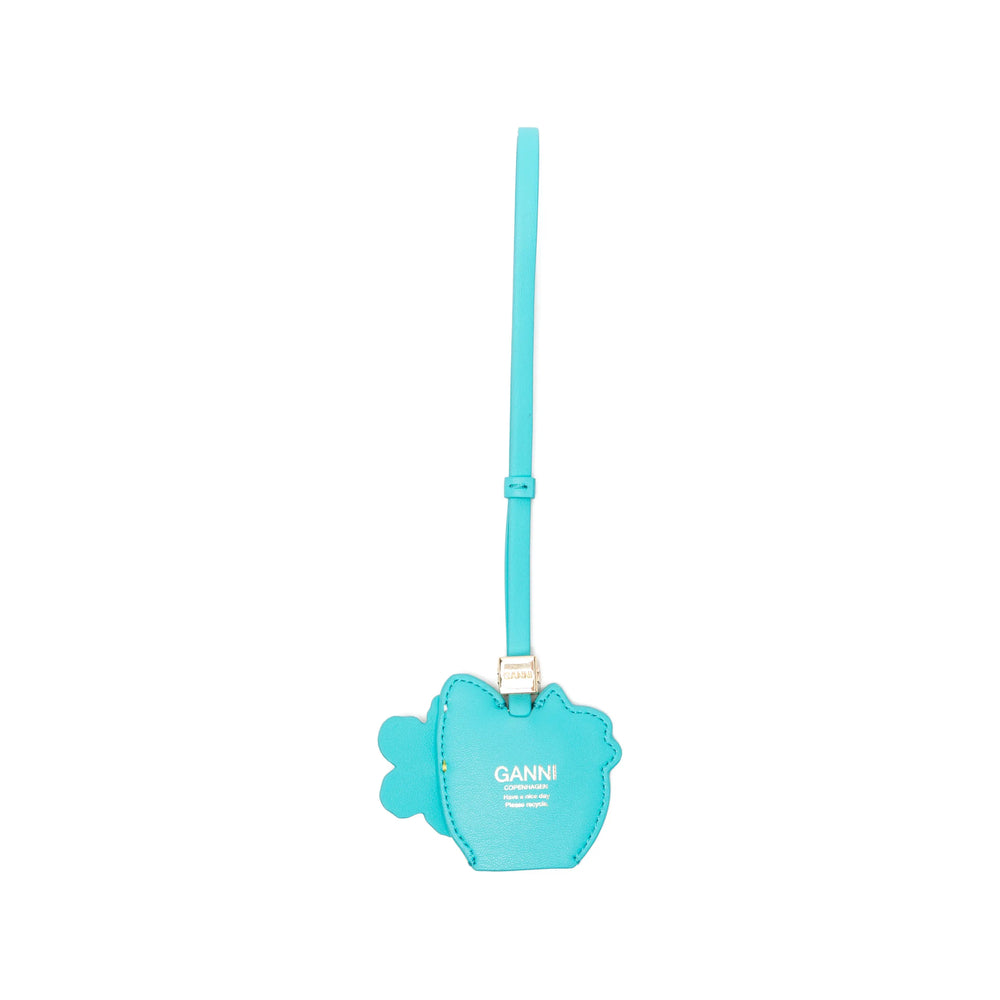 Ganni Blue Keyrings & Chains Women GANNI