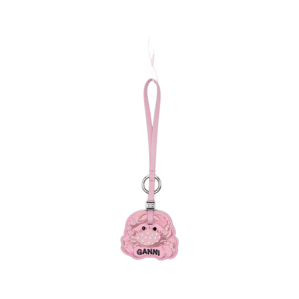 Ganni Pink Keyrings & Chains Women GANNI