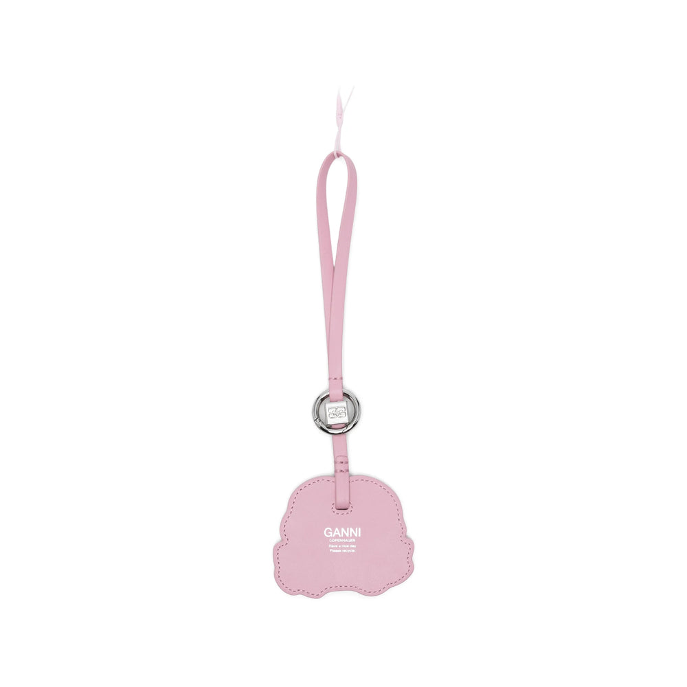 Ganni Pink Keyrings & Chains Women GANNI