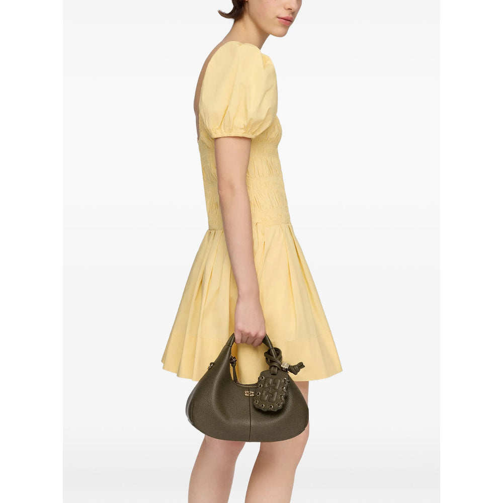 Ganni Green Tote Bags Women GANNI
