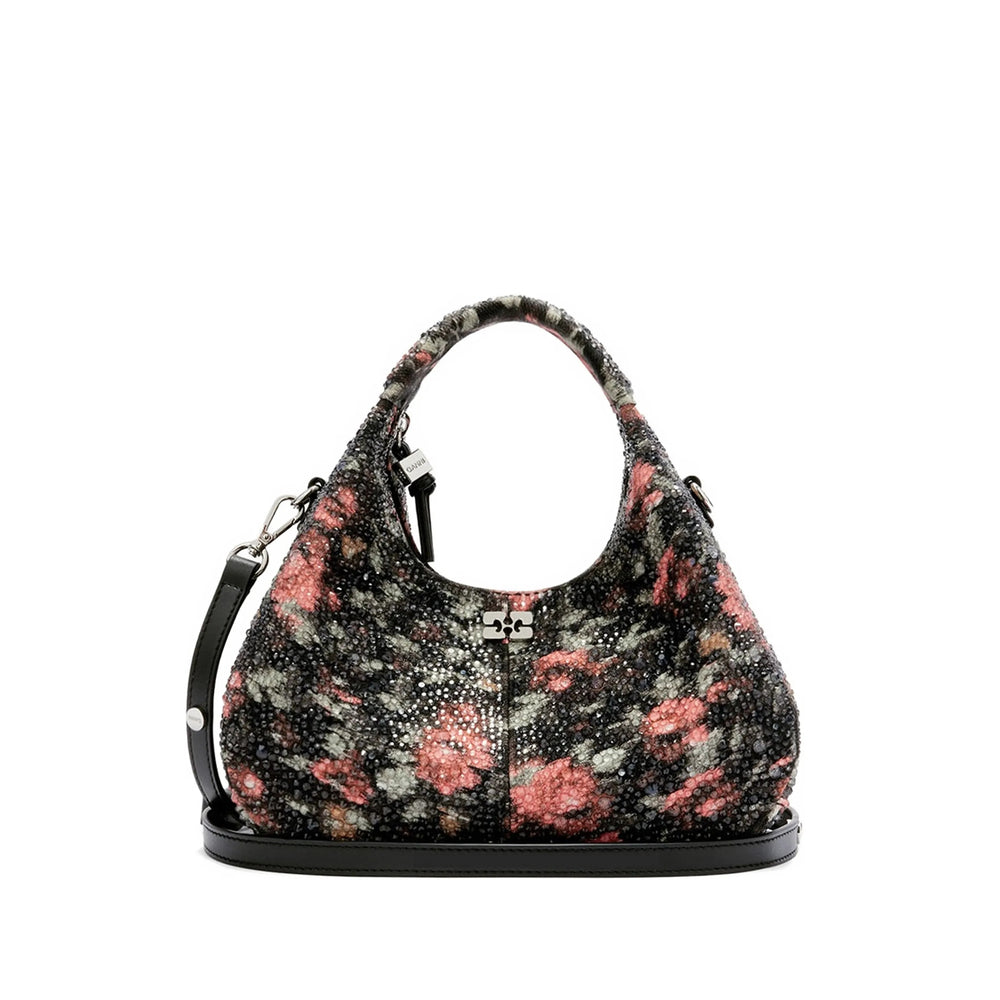 Ganni Black Tote Bags Women GANNI