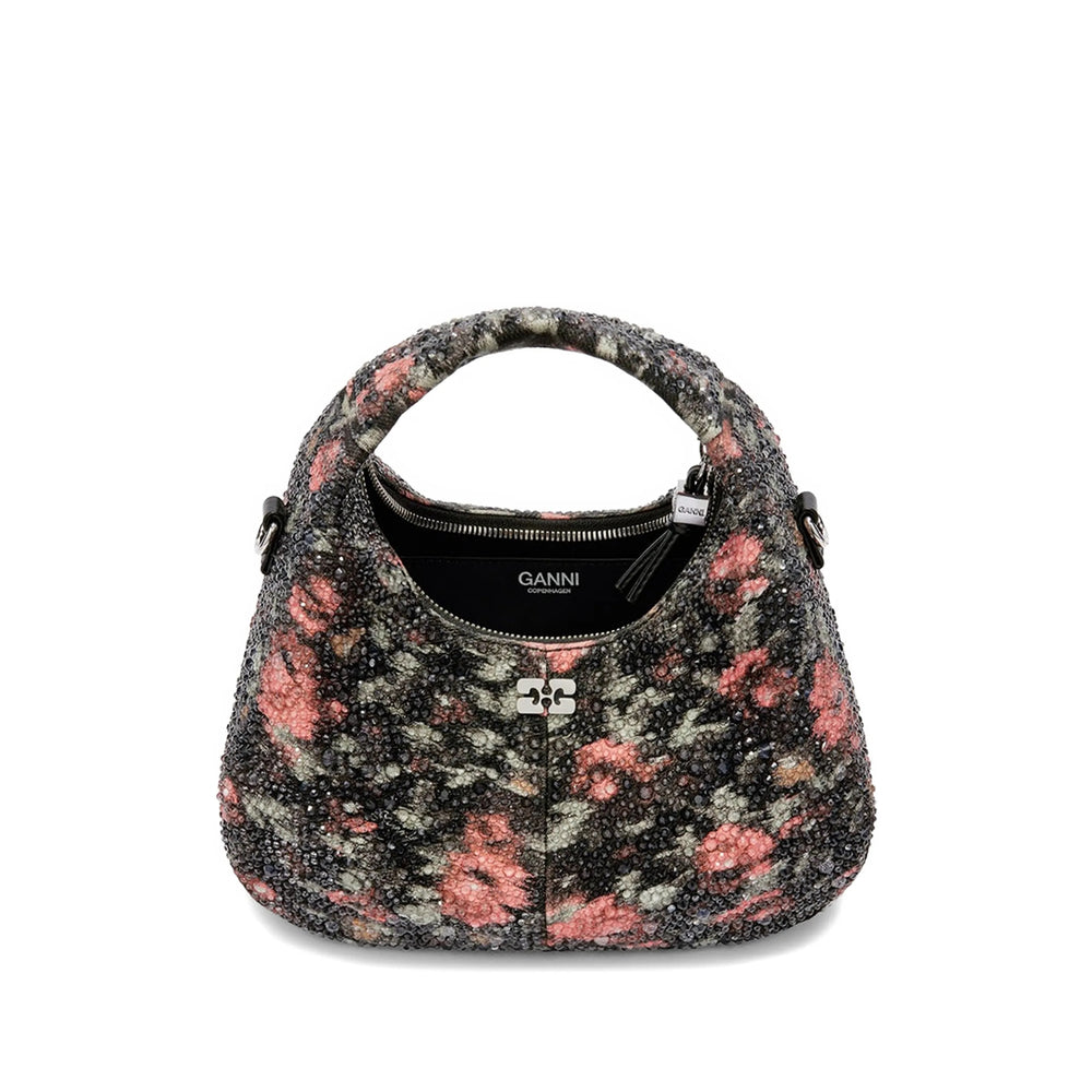 Ganni Black Tote Bags Women GANNI