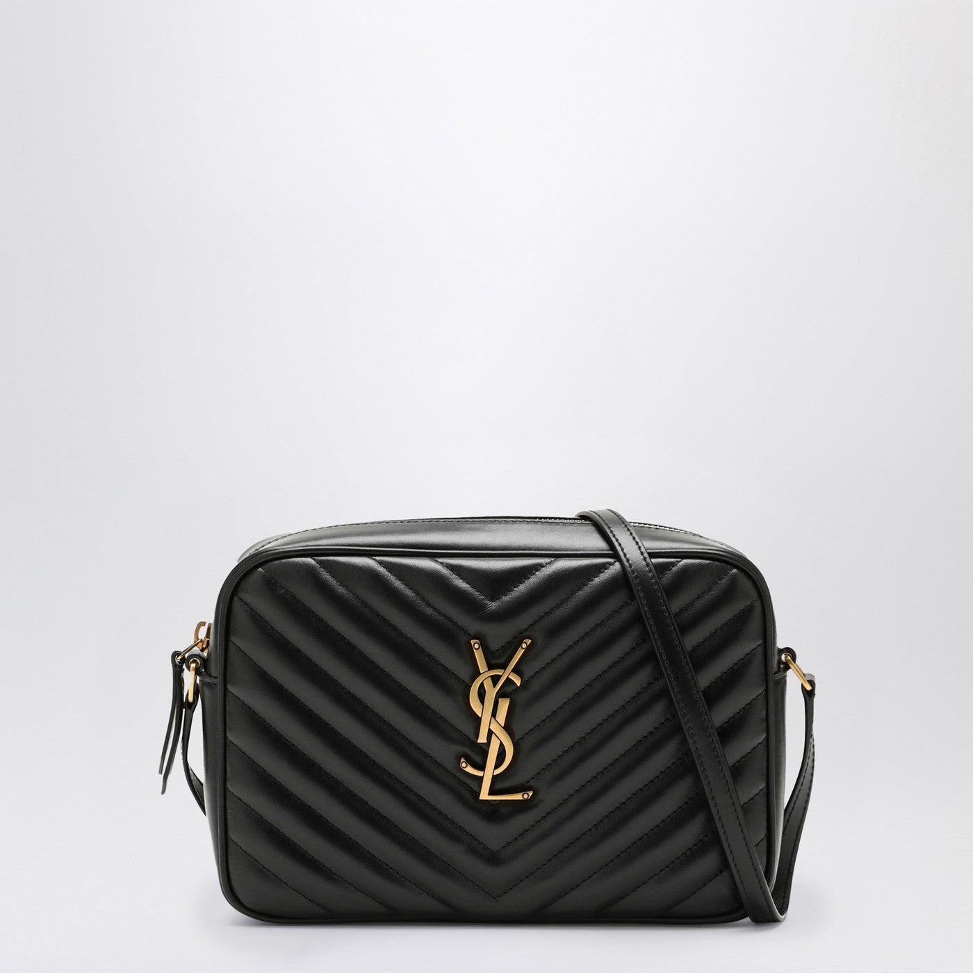 Saint Laurent Lou Black Quilted Leather Camera Bag Women SAINT LAURENT