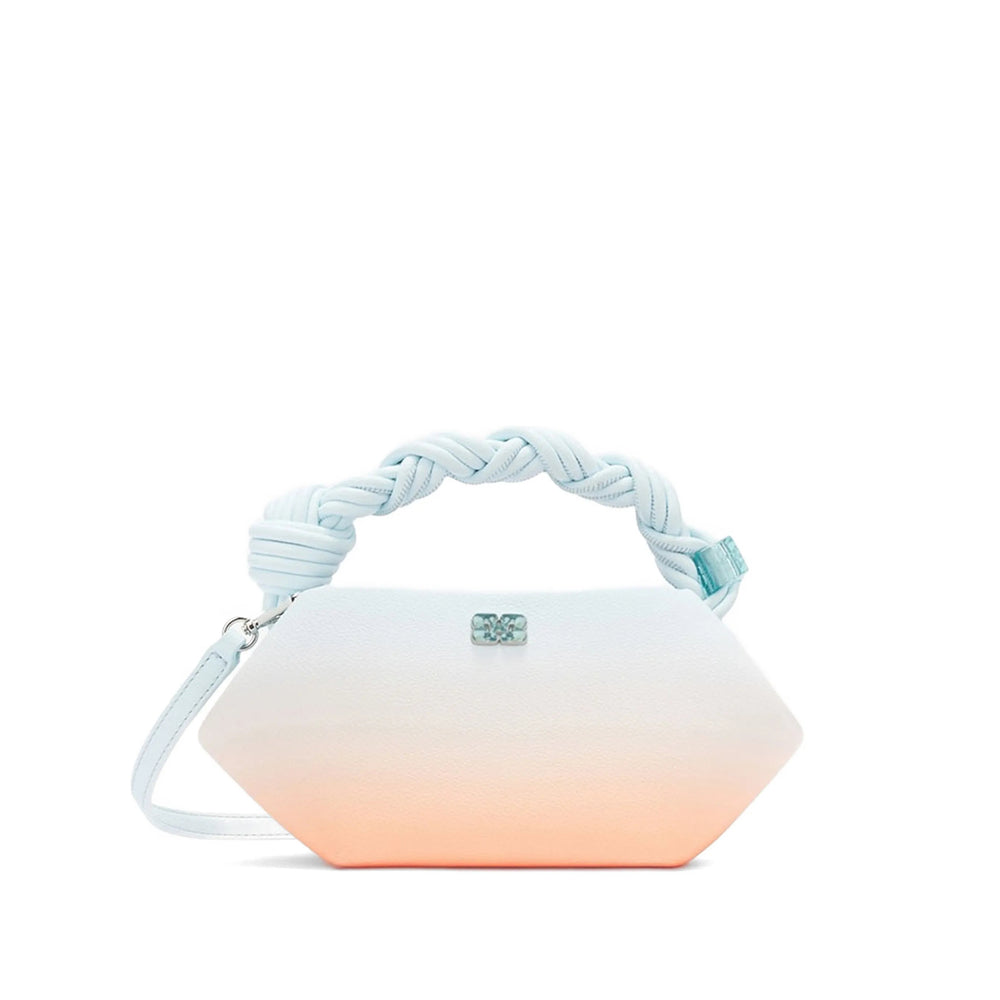 Ganni Blue Tote Bags Women GANNI