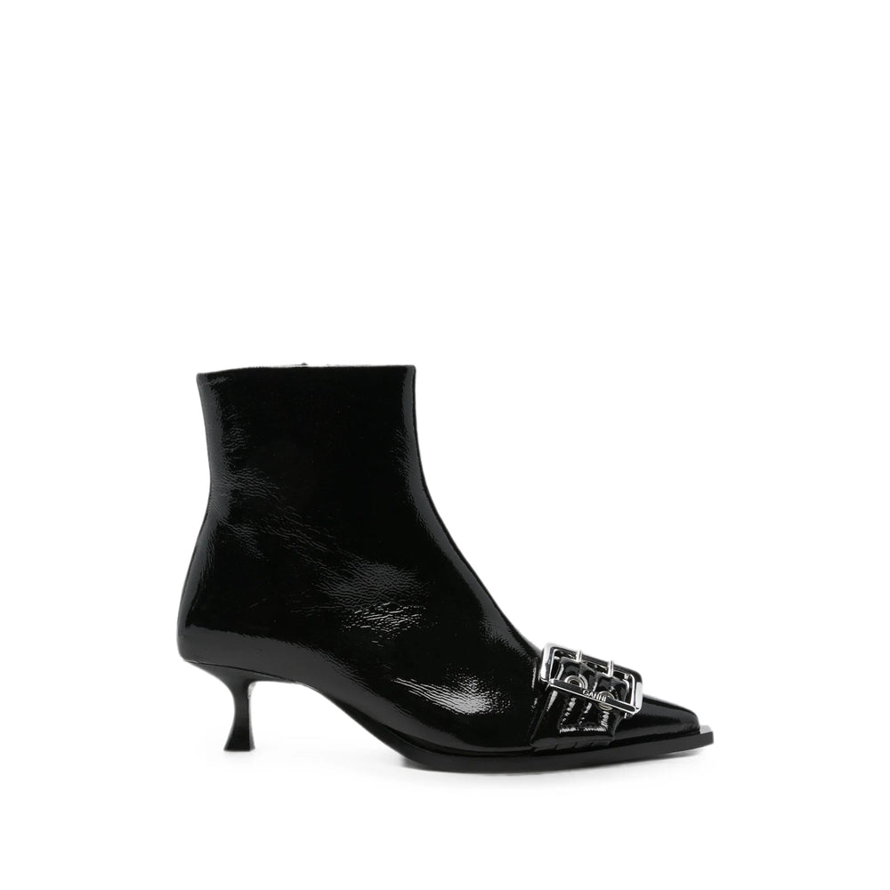 Ganni Black Shoes Women GANNI