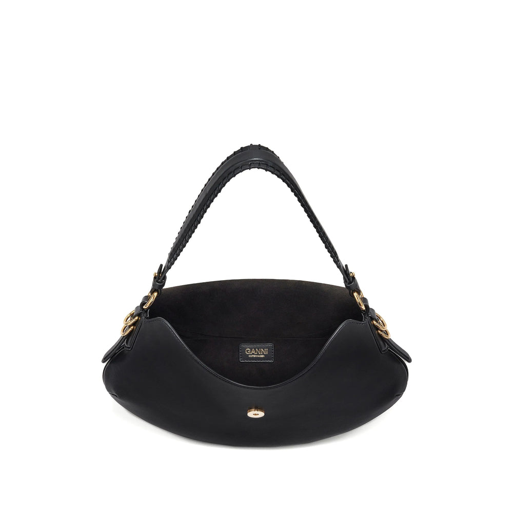 Ganni Black Shoulder Bags Women GANNI
