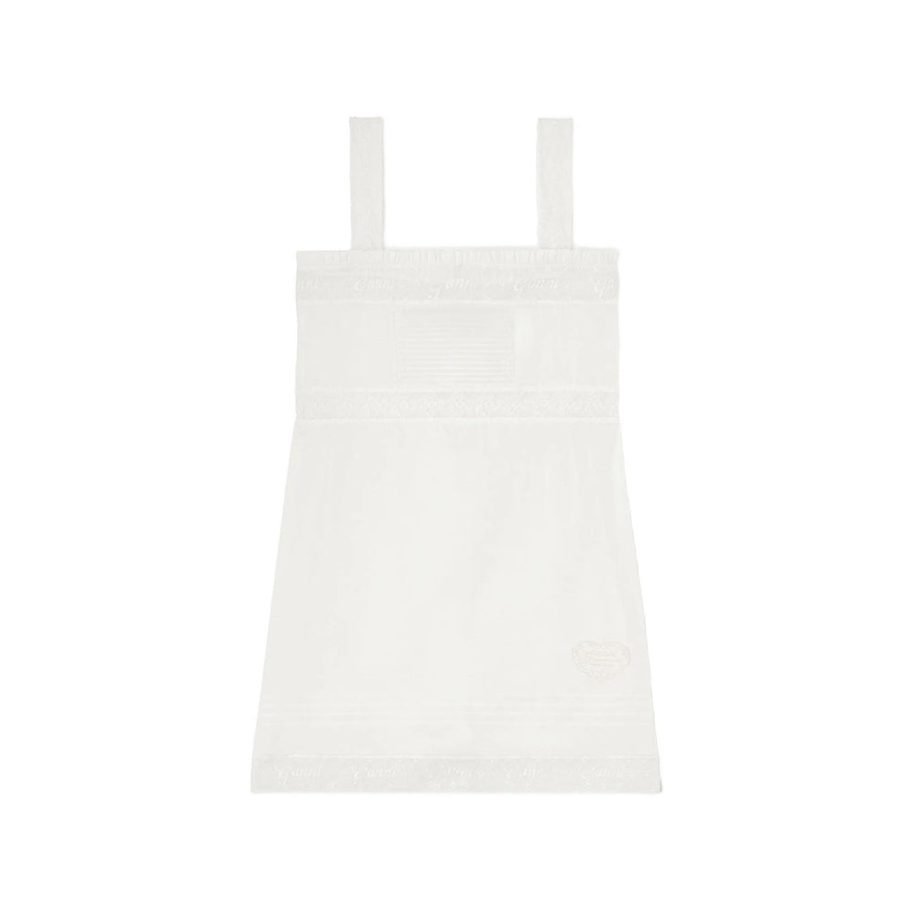 Ganni White Dresses - Day Dresses Women GANNI