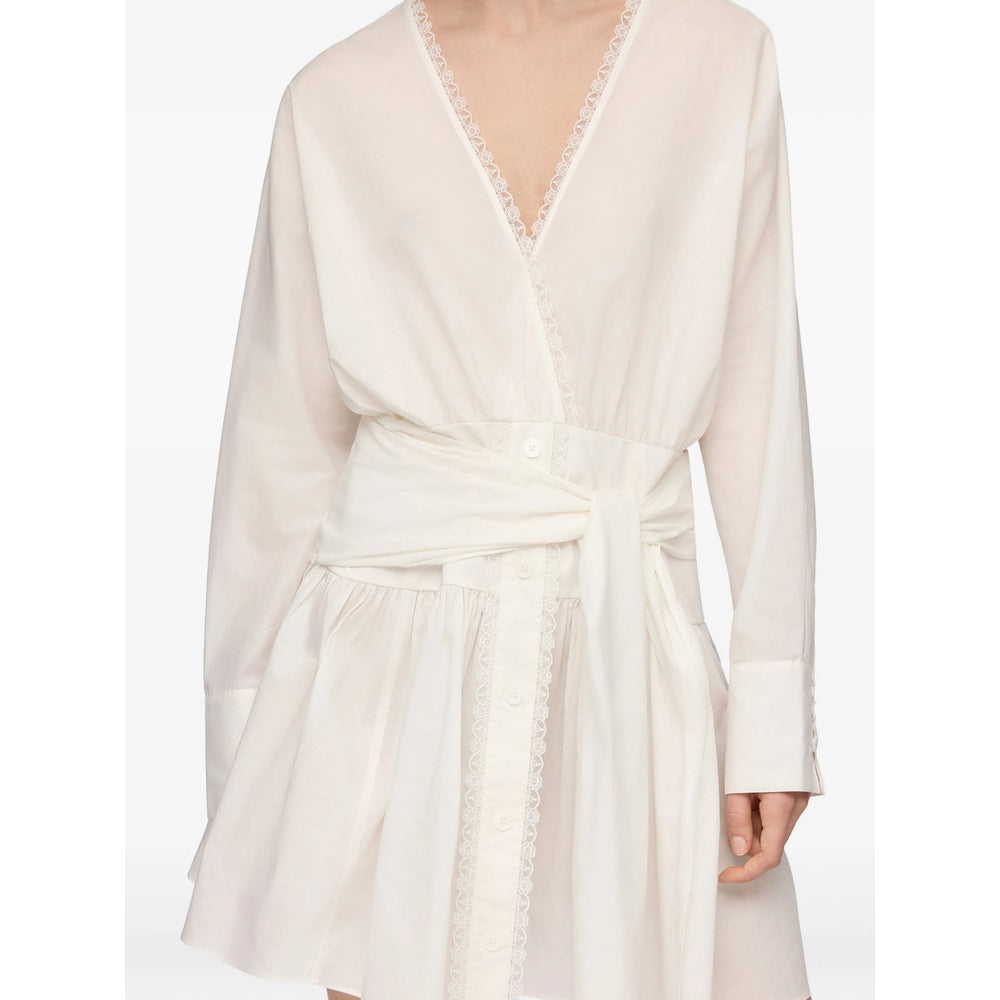 Ganni White Dresses - Day Dresses Women GANNI