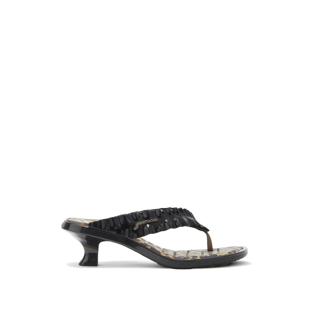 Ganni Black Shoes Women GANNI