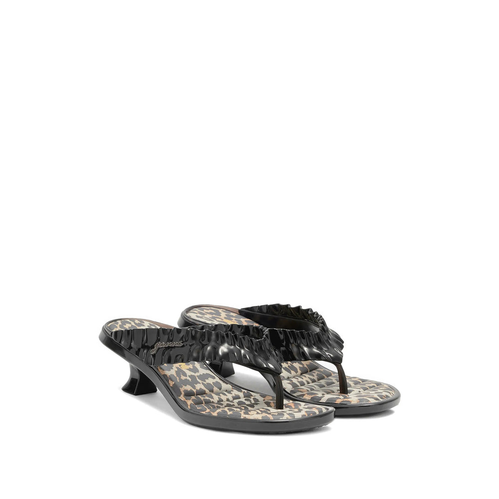 Ganni Black Shoes Women GANNI