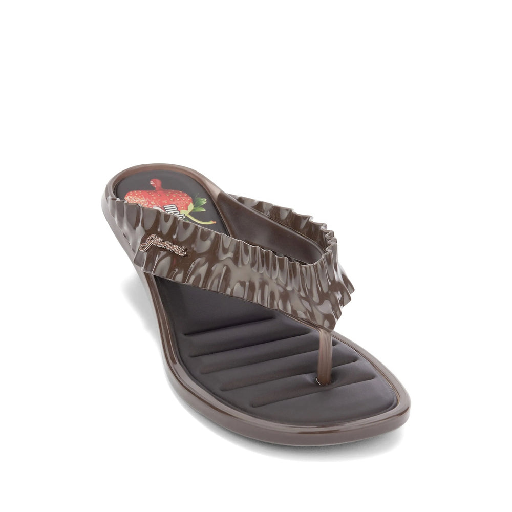 Ganni Brown Shoes Women GANNI