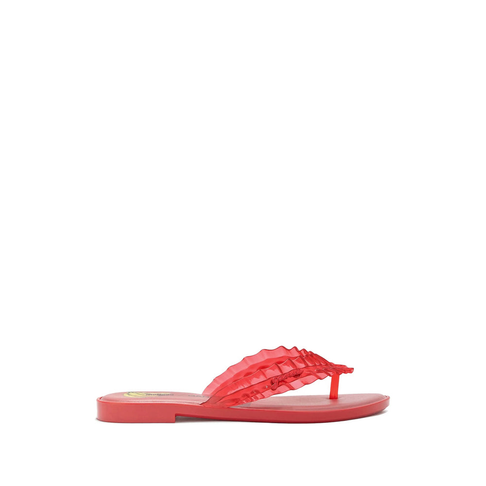 Ganni Red Flip-Flops & Slides Women GANNI