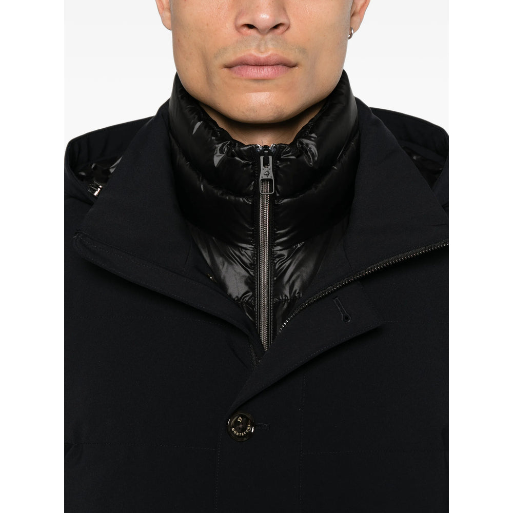 Montecore Black Jackets - Hooded Jackets Men MONTECORE