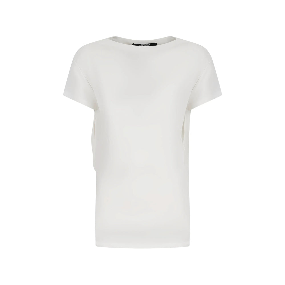 Jacquemus White Tops - T-Shirts & Jerseys Women JACQUEMUS