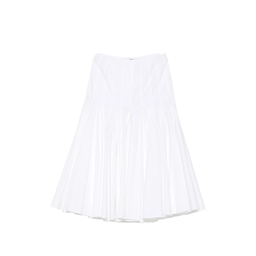 Jacquemus White Skirts - Pleated Skirts Women JACQUEMUS
