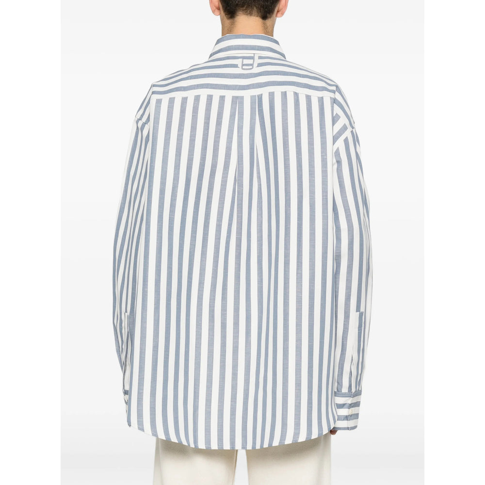 Jacquemus Blue Shirts Men JACQUEMUS